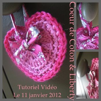 COEUR CROCHET HEART DIY