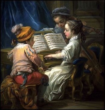 carle van loo la musique