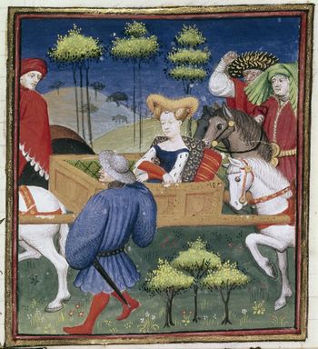 Christine de Pizan Harley 4431 fol 153
