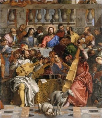 paolo veronese noces cana musiciens