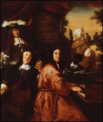 jan voorhout concert dans un interieur reincken buxtehude