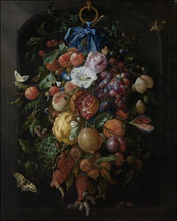 jan davidzs de heem feston fruits fleurs