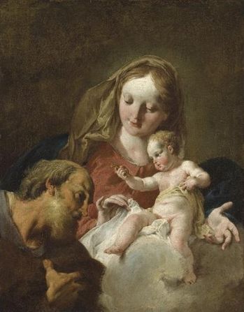 Giambattista Pittoni La Sainte Famille