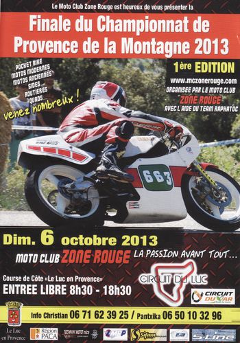 Octobre 2013 Finale Championnat Provence de la Montagne Le