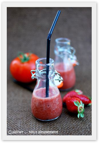 recettes dessert Blanc manger aux fraises