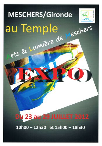 affiche temple meschers 2012
