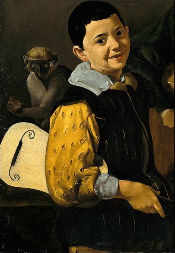 diego velazquez trois musiciens detail