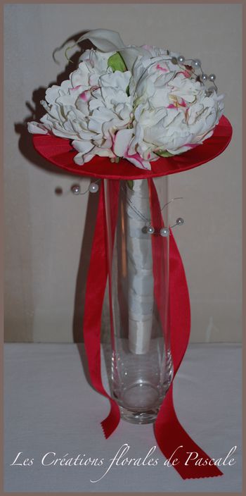 Bouquet de mariée Ronde de pivoines