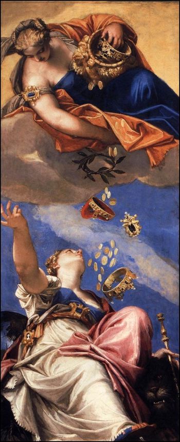 paolo veronese junon deversant presents venise