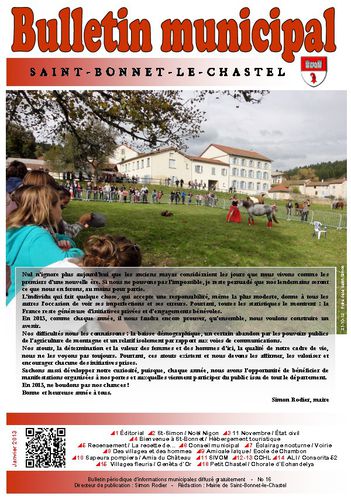 bulletin municipal st-bonnet-le-chaste No16