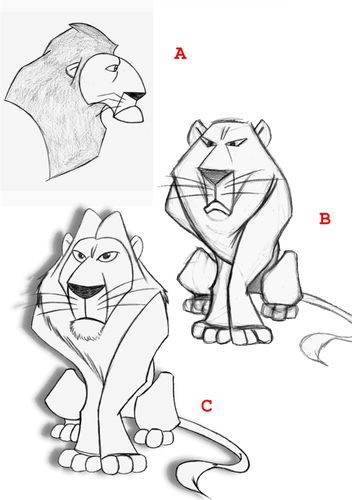 Evolution Lion