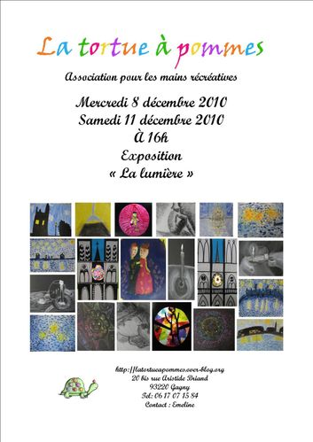 affiche lumière A4