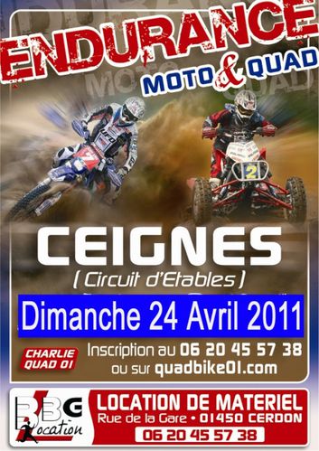 Enduro Quad de Ceignes 2011