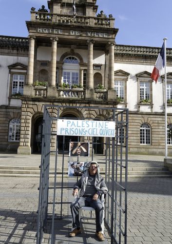 17 avril Mlx rassemblement prisonniers palestiniens. 3JPG