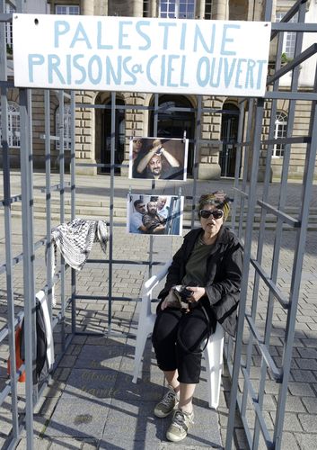 17 avril Mlx rassemblement prisonniers palestiniens. 4 JPG