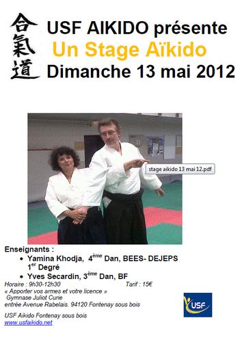 USF - Stage 13 mai 2012.