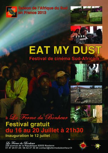 Poster EAT MY DUST FESTIVAL juillet 2013