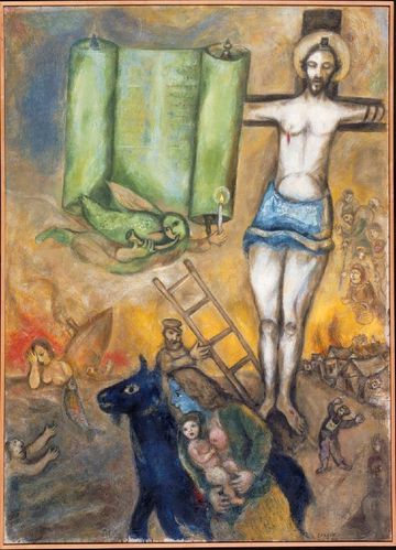 Crucifixion en jaune