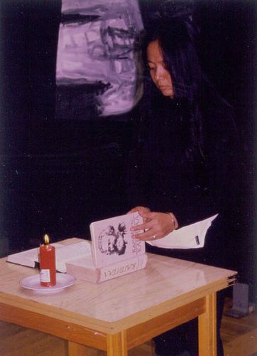 Arahmaiani Burning Body 1998