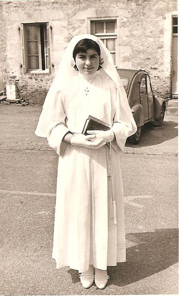 Communion Marie-Claude, 1963 001-copie-1