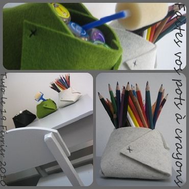 Pot à crayon faire soi même