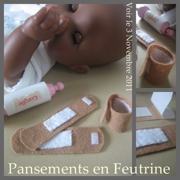 PANSEMENT DOCTEUR POUPEE TUTO