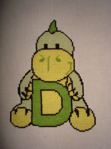 Dinosaure brode par valérie