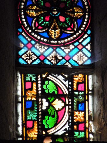 vitrail église st.Martin-les-eaux