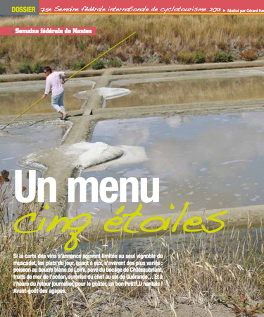 Menu Semaine fédé Nantes