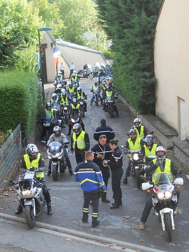 Septembre 2013 Rally Gendarmerie La Fouillade Balade Motard