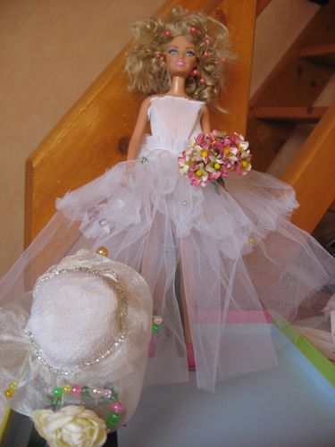 2 robes de mariée pour barbie versions courtes et-copie-17
