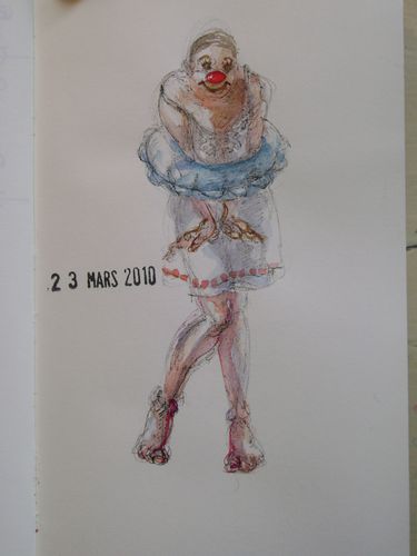 Aquarelle sur Carnet