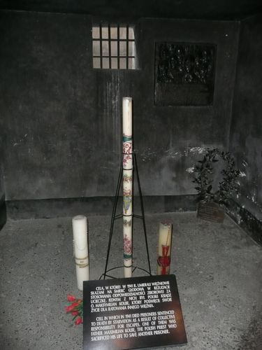 Kolbe Auschwitz cell