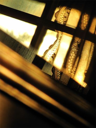 Crépuscule dans mon salon