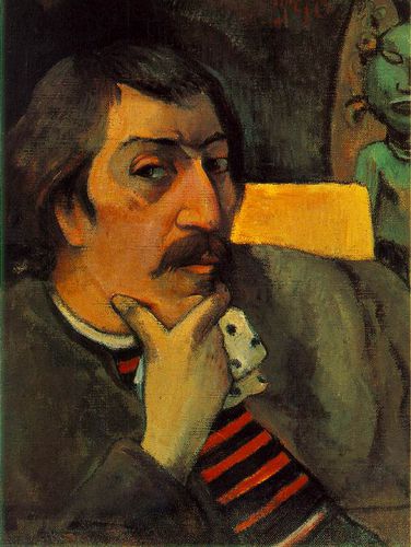 paul gauguin self portrait idol