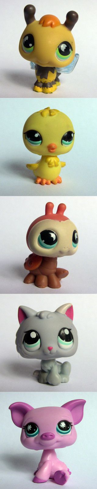 Petshop bébés chaton cochon oiseau abeille