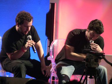 Starcraft 2 Pomf et Thud salon du jeu video