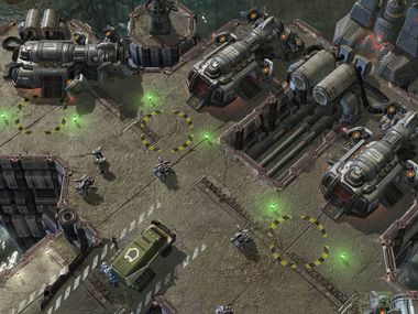 Starcratf 2 spatioport terran