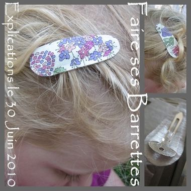faire ses barrettes