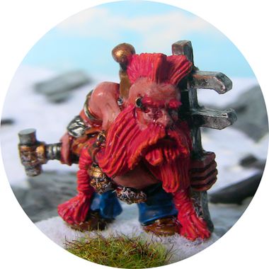 Dwarf dog of war for warhammer
