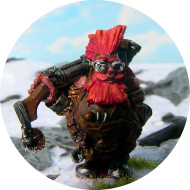 Malakai Malakaisson Ingenieur Nain a Warhammer