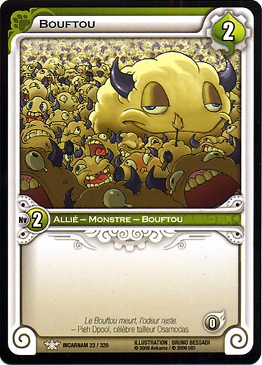 Bouftou carte Wakfu