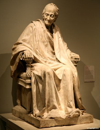 Houdon Voltaire assis Louvre