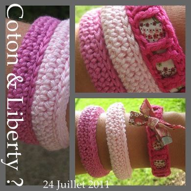 bracelet tuto crochet