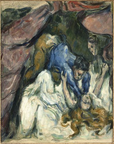 Cézanne la femme étranglée