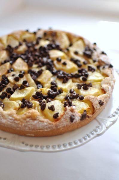Tarte rustique poires et chocolat (6)