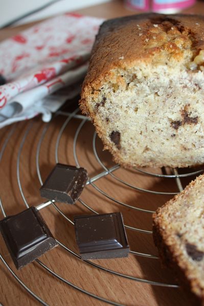 Banana bread aux pépites de chocolat (1).