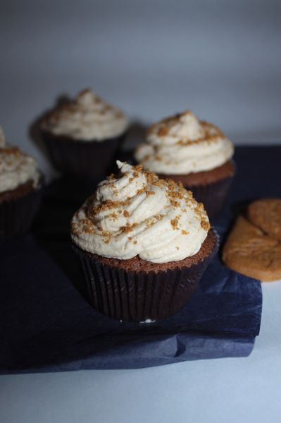 Cupcakes chocolat & spéculoos (2).