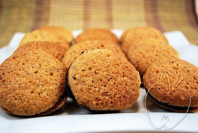 Galletas de avellana rellenas de chocolate (4)