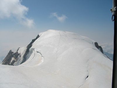 Pyramide Vicent vue du Balmhorn